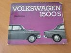 Volkswagen 1500 S-boekje, Ophalen of Verzenden