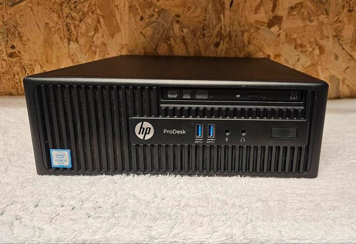 HP ProDesk 400 G3 SFF – i5 | 8GB RAM | 128GB SSD | W11 Pro, Computers en Software, Computerbehuizingen, Refurbished, Ophalen of Verzenden