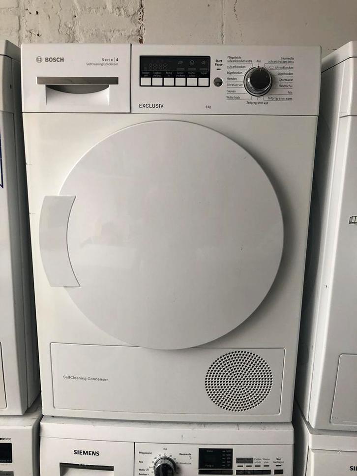 €269 A++ 8kg Warmtepomp droger Bosch Serie4 MET GARANTIE, Witgoed en Apparatuur, Wasdrogers, Zo goed als nieuw, Overige typen