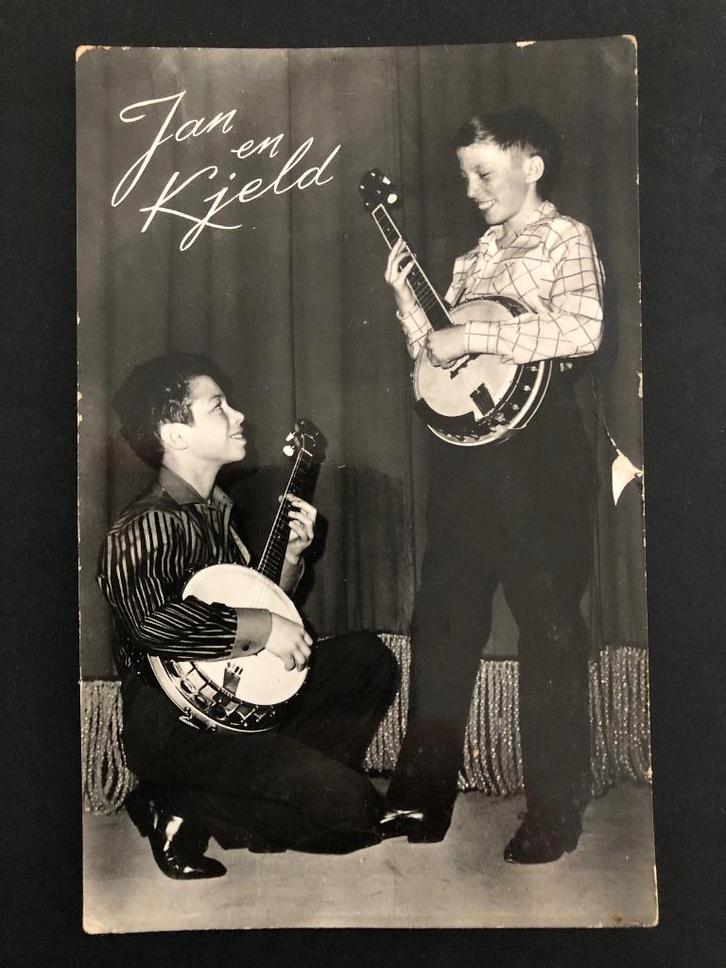Ansichtkaart Popartiest Jan en Kjeld, Verzamelen, Ansichtkaarten | Themakaarten, Ongelopen, 1960 tot 1980, Sterren en Beroemdheden