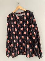 Zwart shirt met print - Maat M, Ophalen of Verzenden, Zo goed als nieuw, Maat 38/40 (M), Zwart