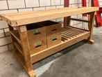 Vintage werkbank of als tafel merk nooitgedagt, Doe-het-zelf en Verbouw, Werkbanken, Ophalen of Verzenden, Gebruikt
