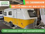 Eriba TOURING 630 MOVER + LUIFEL + VASTBED, Caravans en Kamperen, Bedrijf, Hordeur, 6 tot 7 meter, Eriba