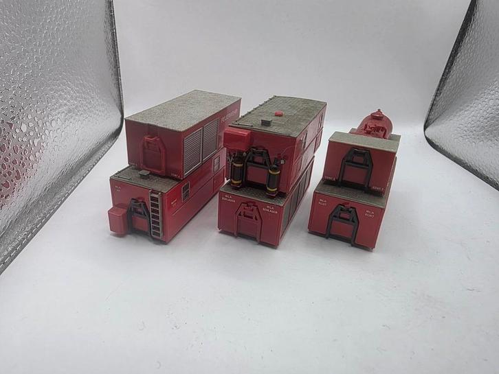 Afzet containers, Hobby en Vrije tijd, Modelauto's | 1:87, Zo goed als nieuw, Bus of Vrachtwagen, Ophalen of Verzenden