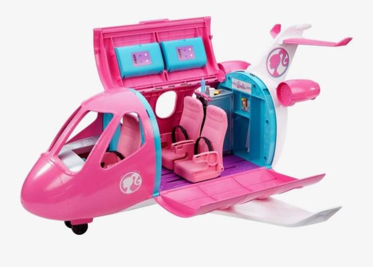 Barbie Dream Plane Speelset, Kinderen en Baby's, Speelgoed | Overig, Zo goed als nieuw, Meisje, Ophalen of Verzenden
