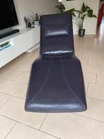 Relaxstoel (Leolux), aubergine, Huis en Inrichting, Fauteuils, Ophalen of Verzenden, Leer