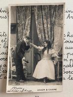 1903 Cousin & Cousine - Visite (CC), Ophalen of Verzenden, Voor 1920, Gelopen, Kinderen