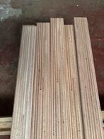 Okumé latten - stroken, Doe-het-zelf en Verbouw, Hout en Planken, Ophalen, Minder dan 25 mm, Zo goed als nieuw, Plank