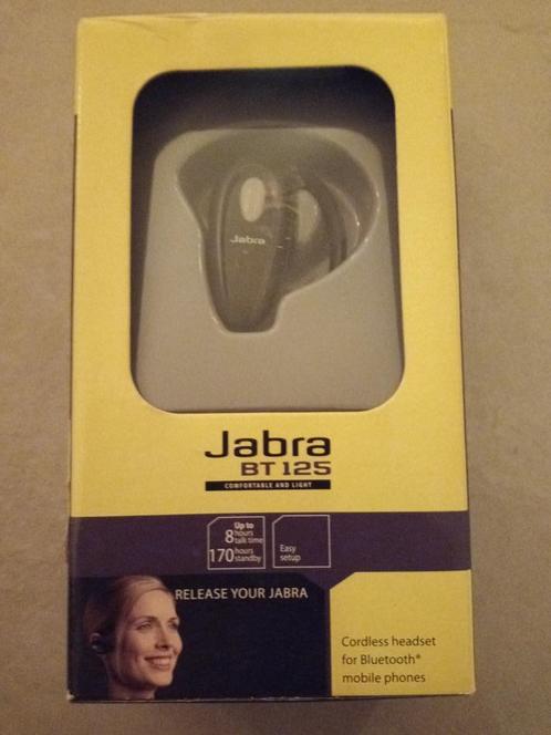 Jabra BT125 - draadloze headset, Computers en Software, Headsets, Zo goed als nieuw, Draadloos, Ophalen of Verzenden