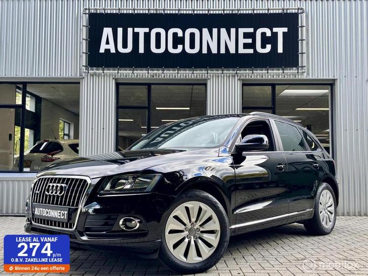 Audi Q5 2.0 TFSI hybrid quattro. PANO, LEDER, CAMERA, B&0., Auto's, Audi, Bedrijf, Te koop, Q5, 4x4, ABS, Achteruitrijcamera, Airbags