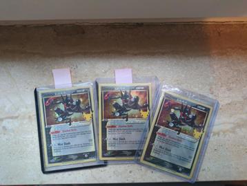 Greninja goldstar black star promo 3x sealed beschikbaar voor biedingen