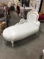 Wit bank barok, Huis en Inrichting, Stoelen, Ophalen of Verzenden