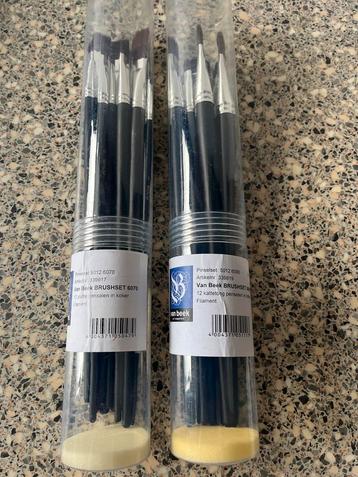 2 Penseel Set - Nieuwstaat! beschikbaar voor biedingen