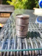 Antiek Zilveren Loderein Doosje - Nederlands Gekeurd, Antiek en Kunst, Antiek | Goud en Zilver, Ophalen of Verzenden, Zilver