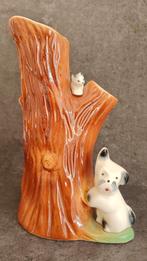 Vintage Eastgate Pottery Vaas Kat & Hond, Ophalen of Verzenden