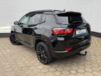 Jeep Compass 4xe 240 Plug-in Hybrid S PANO l TREKHAAK l FULL, Automaat, Zwart, 4 cilinders, Zwart