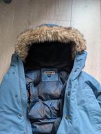 Warme Quiksilver parka blauw maat S/M (48/50), QuickSilver, Ophalen of Verzenden, Zo goed als nieuw, Maat 48/50 (M)