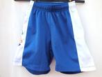 Blauw wit sportbroekje. mt 128. Merk Voetjebal, Broek, ., Ophalen of Verzenden, Zo goed als nieuw
