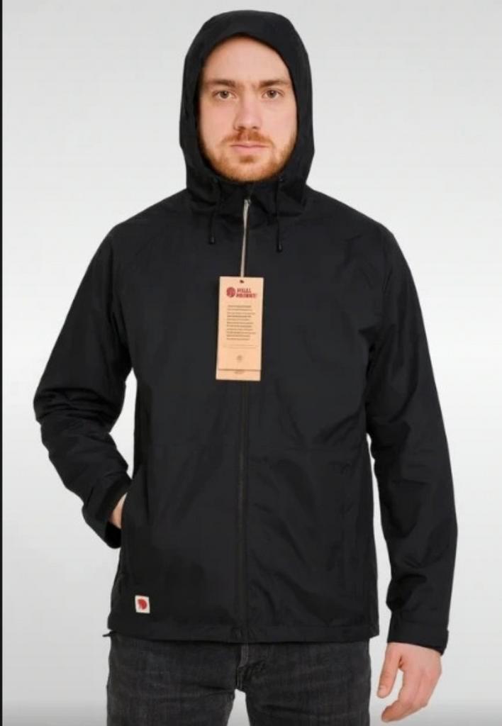 Fjallraven High Coast Hydratic Jas - Zwart - Maat M, Sport en Fitness, Bergsport en Wandelen, Nieuw, Kleding, Ophalen of Verzenden