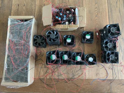 Partij ventilatoren | 12V, 24V, 48V | waterdicht, Computers en Software, Computerkoelers, Zo goed als nieuw, Luchtkoeling, Verzenden