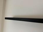 2 zwarte Wandplanken MDF Houtnerf, 190cm per plank, Ophalen, Zo goed als nieuw