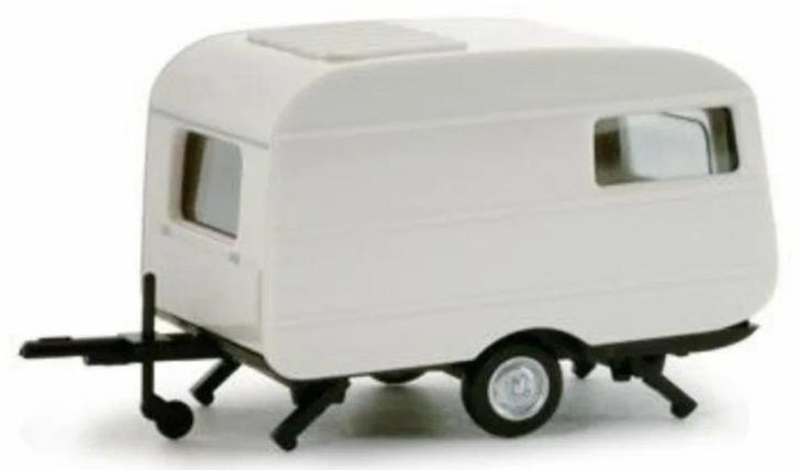 Qek Junior Wohnwagen, Hobby en Vrije tijd, Modelauto's | 1:87, Nieuw, Overige typen, Herpa, Ophalen of Verzenden