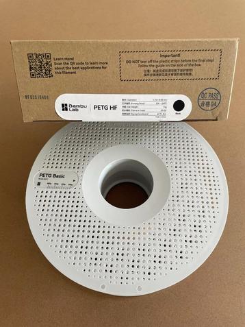 Bambu Lab PETG HF Refill Filament 1.75mm – Black (1KG) beschikbaar voor biedingen