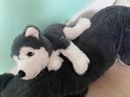 Pluche hond + pup 70&40cm, Ophalen, Zo goed als nieuw, Hond
