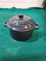 ovenpannetje blauw grijs klein, Huis en Inrichting, Keuken | Potten en Pannen, Ophalen of Verzenden, 'T Olde Gre-j, Info@toldegrej.nl