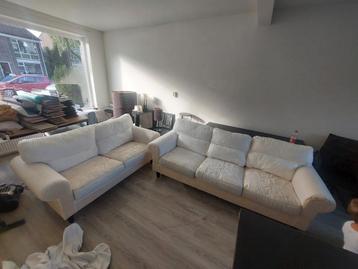 Ikea Ektorp 2+3 seater with white covers beschikbaar voor biedingen