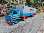 Tekno Scania 142H V8  Demo, Hobby en Vrije tijd, Modelauto's | 1:50, Ophalen of Verzenden, Zo goed als nieuw, Bus of Vrachtwagen