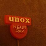 SPELDJE Unox keurpak, Verzamelen, Speldjes, Pins en Buttons, Ophalen of Verzenden, Zo goed als nieuw