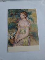 RENOIR. (1841-1919 )  YOUNG GIRL WITH A BASKET OF FLOWERS, Verzamelen, Ophalen of Verzenden, Voor 1920