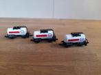 Minitrix ketelwagons ESSO, Gelijkstroom, Trix, Wagon, Ophalen of Verzenden