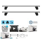 Dakdragers Menabo Delta. Voor bevestiging met fixpunten., Auto diversen, Dakdragers, Ophalen of Verzenden