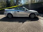 Saab 9-3 1.8 T Cabrio 2004 Grijs linear in zeer nette staat, Auto's, Saab, Voorwielaandrijving, 1998 cc, 4 cilinders, Cabriolet