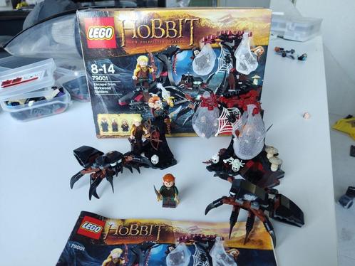 LEGO The Hobbit - Escape from Mirkwood Spiders - 79001, Kinderen en Baby's, Speelgoed | Duplo en Lego, Gebruikt, Lego, Complete set