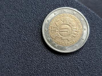 2 euro cc Duitsland 2012 - 10 jaar Euro (J) beschikbaar voor biedingen
