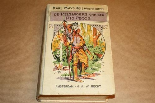 De pelsjagers van de Rio Pecos. Karl May. 1941., Boeken, Avontuur en Actie, Gelezen, Ophalen of Verzenden