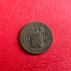 Oude munt halve cent 1859 Nederlands Indië, Postzegels en Munten, Munten | Nederland, Overige waardes, Ophalen of Verzenden, Koning Willem III