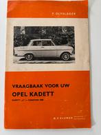 Vraagbaak voor uw Opel Kadett "L" en caravan 1000, Ophalen of Verzenden