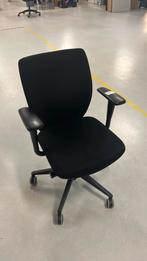 Zwart bureaustoel, Huis en Inrichting, Ophalen, Gebruikt, Zwart, Bureaustoel