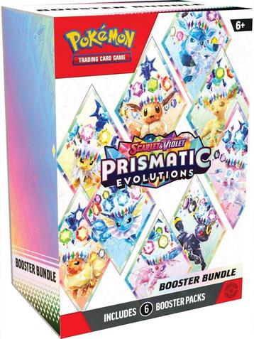 Pokemon Prismatic Evolutions Booster Bundle beschikbaar voor biedingen