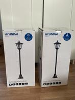 2x Hyundai Solar Lantaarnpaal Lamp Nieuw, Tuin en Terras, Ophalen, Zonne-energie, Kunststof, Minder dan 50 watt