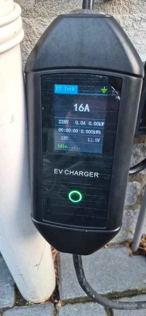 Elektrische auto E lader Type 2 3.5kW 16A, Auto diversen, Laadpalen, Laadkabel, Ophalen