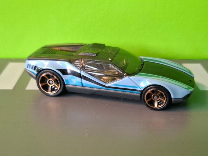 Hotwheels - La Fasta [blauw] 1/60, Hobby en Vrije tijd, Modelauto's | Overige schalen, Gebruikt, Auto, Ophalen of Verzenden