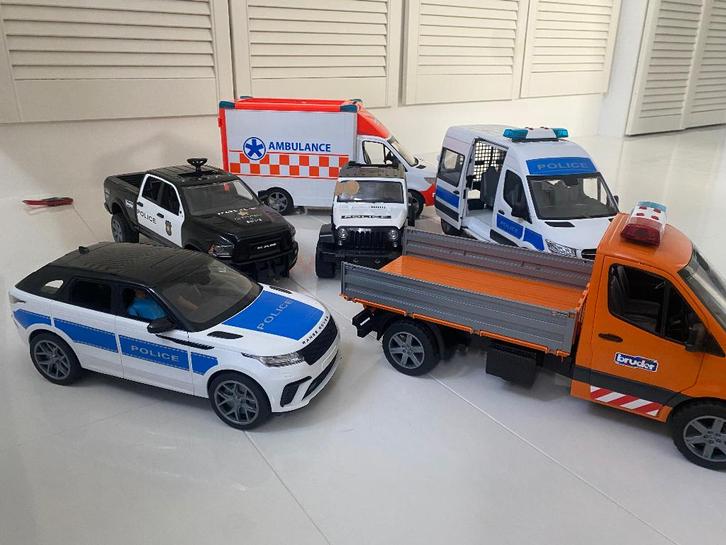 Bruder auto’s, Kinderen en Baby's, Overige Kinderen en Baby's, Gebruikt, Ophalen