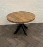 Eettafel Rond Mangohout 110cm