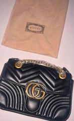 Gucci marmont, Ophalen of Verzenden, Zo goed als nieuw, Zwart