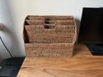 Birma riet grote lectuurmand, Huis en Inrichting, Woonaccessoires | Krantenbakken en Lectuurbakken, Ophalen of Verzenden, Gebruikt